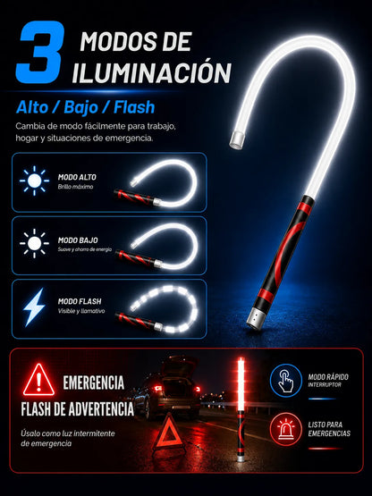 Barra LED Flexible Recargable Multiuso