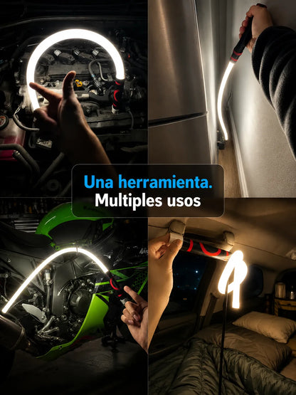Barra LED Flexible Recargable Multiuso