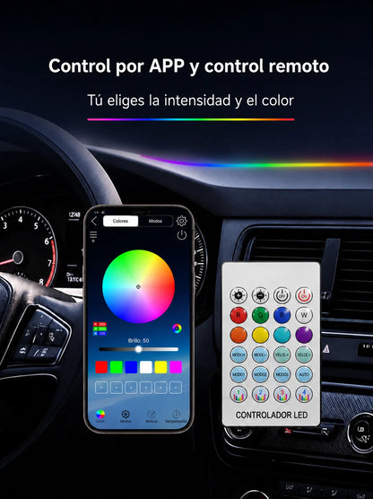 Tira led rítmica | Diferentes modos de iluminación y color